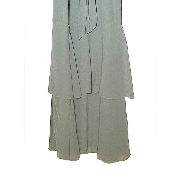 NEW Lulus Tier Elegance Sage Brush Long Sleeve Tiered
Maxi Dress, Plus Size 2X - Picture 9 of 13